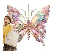 Cattura Sole Farfalla Charm Auto | Accessori Auto a Forma di Farfalla,Crea Arcobaleni 2D con Effetto Scintillante per Borsa Casa Porta Bambini Specchietto Retrovisore
