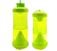 Cattura vespe | Trappola riutilizzabile per esterni, 2 x telescopico cattura mosche riutilizzabile per frutteto, fattoria, patio, cortile, uso esterno