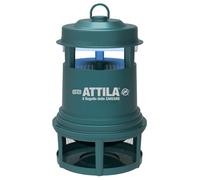 CATTURA ZANZARE ATTILA CFG H041 ZANZA TRAP H033 + 2 LAMPADE DA ESTERNO PAPPATACI