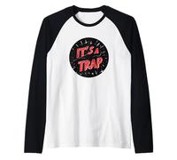 Catturato nella trappola per un look emozionante Maglia con Maniche Raglan