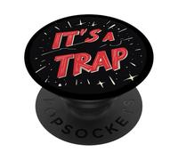 Catturato nella trappola per un look emozionante PopSockets PopGrip Adesivo
