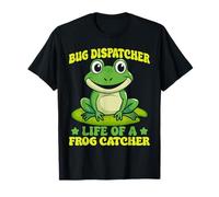 Catturatore Di Rane Bug Dispatcher Life Of A Catcher Rana Maglietta