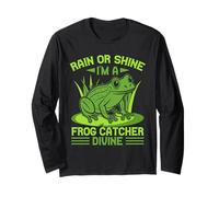 Catturatore Di Rane Rain Or Shine I´m A Divine Rana Maglia a Manica
