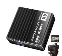 Catturatore professionale 4K - Interfaccia USB 3.0 Ultra veloce con suono integrato, apparecchiature compatte compatibili multipiattaforma | Classi dirette Videochiamate Studio Emissioni