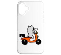 catty scootty il nostro figo amato catty equitazione uno scootty Custodia per iPhone 16 Plus