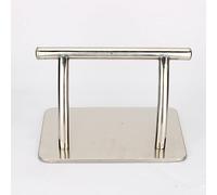 Cattyfits, Comoda Carriera in Acciaio Inossidabile Comodo Footrert Moderno Design Moderno Bellissimo Look Lucido per Uomini Thuis