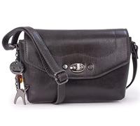 Catwalk Collection Handbags - Borsa a Tracolla Piccola in Vera Pelle - Borsetta Donna - Borsa a Mano con Tracolla Regolabile - Florence