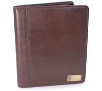 Catwalk Collection Handbags - Cartella Portadocumenti Pelle da Viaggio - Cartellina Porta Tablet e Documenti - Carpetta A5 - Angela - Marrone