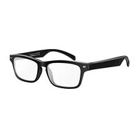 CatXQ Occhiali intelligenti Smart Glasses,Wireless Bluetooth,IP5 Waterproof,Bone Conduction Sound (Music&Call) for All Smart Devices Support DIY Lens Replacement - Blue Light Filtering
