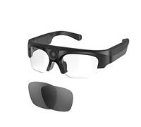 CatXQ Smart Video Occhiali Fotocamera | 2K Registrazione video & 4K Photo | Bluetooth Play Music&Calling | Sonnenbrille & Blaulicht blockierende Linse | Gift 32G Memory Card