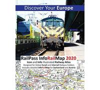 Caty Ross RailPass InfoRailMap 2020 - Discover Your Europe (Tascabile)