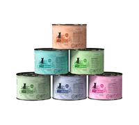 catz finefood 12 x 200 g - Mix 1: Pollame, Salmone, Manzo, Selvaggina, Agnello, Aringa