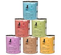catz finefood 12 x 800 g - Mix 1: Pollame, Salmone, Vitello, Selvaggina, Agnello, Aringa