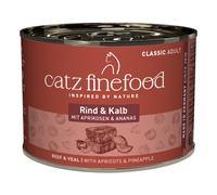 catz finefood 6 x 200 g - Manzo & Vitello
