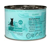 catz finefood Classic No. 21 – Selvaggina e Scorfano Atlantico – 6 x 200 g