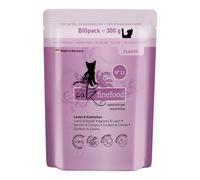 catz finefood 6 x 300 g umido gatto - Agnello & Coniglio