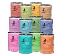 catz finefood Classic Collection Cibo per gatti bagnato XXL - Gourmet cibo umido per il vostro gatto senza zucchero e cereali, senza glutine - con elevata percentuale di carne, Made in Germany (12