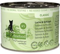 catz finefood Classic No. 05 Salmone e Pollame - 200 g