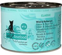 catz finefood 6 x 200 g - Selvaggina & Scorfano atlantico