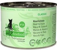 catz finefood 24 x 200 g - Manzo & Anatra