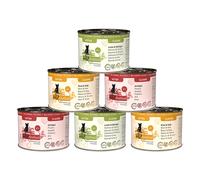 catz finefood Kitten 6 x 200 g - Set %: 24 x 200 g Mix: 2 x Manzo & Vitello, 2 x Salmone & Pollame, 2 x Pollame