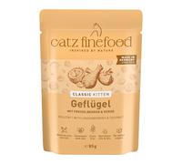 catz finefood Kitten 8 x 85 g - No. 03 Pollame