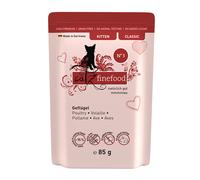 catz finefood Kitten 8 x 85 g - No. 03 Pollame