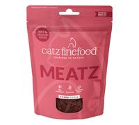 catz finefood Meatz Gatti Deliziosi Cavallo N° 15 - Strisce croccanti in 100% carne di cavallo - Snack per gatti per chi soffre di allergie senza zucchero, senza cereali (1 x 45 g)