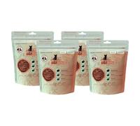 catz finefood Meatz - Snack per gatti Wild Mix - Strisce croccanti di particolari tipi di carne, per persone allergiche senza zucchero, senza cereali (4 x 45 g)