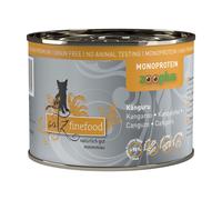 catz finefood Monoproteico zooplus 24 x 200 g Alimento umido per gatti - Canguro