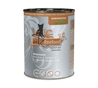catz finefood Monoproteico zooplus 6 x 400 g Alimento umido per gatti - Cinghiale
