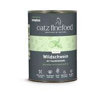 catz finefood Monoproteico zooplus 6 x 400 g - Cinghiale