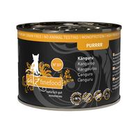 catz finefood Purrrr 12 x 200/190 g Alimento umido per gatti - Canguro (12 x 200 g)