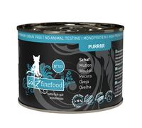 catz finefood Purrrr 12 x 200/190 g Alimento umido per gatti - Pecora (12 x 200 g)