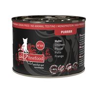 catz finefood Purrrr 12 x 200/190 g Alimento umido per gatti - Pollo (12 x 200 g)