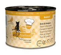 catz finefood Ragout 24 x 180 g / 190 g - 24 x 190 g Canguro & Anatra