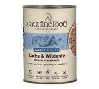 catz finefood Ragout 24 x 380 g - Salmone & Anatra selvatica
