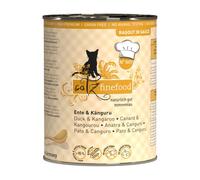 catz finefood Ragout N° 607 Canguro & Anatra cibo umido per gatti - Cibo umido per gatti in salsa senza cereali e zucchero ad alta percentuale di carne, 6 x 380 g in barattolo
