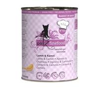 catz finefood Ragout N° 611 - Cibo umido per gatti in salsa senza cereali e zucchero ad alta percentuale di carne, 6 x 380 g