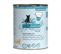 catz finefood Ragout N° 613 - Cibo umido per gatti e gatti, per gatti in salsa senza cereali e zucchero ad alta percentuale di carne, 6 x 380 g
