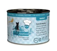 Catz Finefood Ragout N° 613 - Cibo Umido per Gatti in Salsa Senza Cereali e Zucchero, Alta Percentuale di Carne, 6 x 190 g