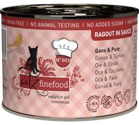 catz finefood Ragout 24 x 180 g - Oca & Tacchino