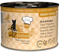 catz finefood Ragout 24 x 180 g / 190 g - 24 x 190 g Canguro & Anatra