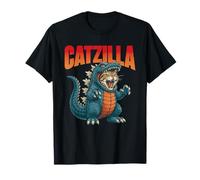 Catzilla - Amante Gattini Gattini Proprietario Kitty Maglietta