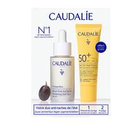 Caudalie Kit Vinoperfect Siero Illuminante Anti Macchie + Fluido ad Al