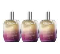 Caudalie Olio Trattante Lisciante & Luminosità 3x100 ml