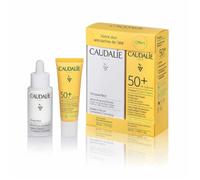 Caudalie Vinoperfect & Suncare Set: siero anti-macchie + crema protettiva SPF 50+