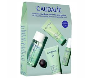 CAUDALIE Vinopure Starter Kit (Gel 30ml + Toner 50ml + Serum 10ml + Fluid 15ml)