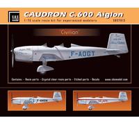 Caudron C.600 Aiglon 'Civilian' kit completo 1/72 SBS 7013 resina