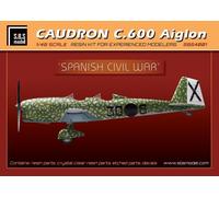 Caudron C.600 Aiglon 'Spanish Civil War' kit completo 1/48 SBS Model 4001